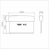 Raspador 4x6 Tramontina Profissional Lâmina Aço Inox Branco Tramontina - 3