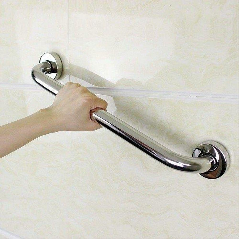 Alça De Apoio 30cm Barra Inox Suporte Banheiro Apoio Quarto - 5