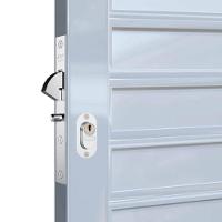 Fechadura 901 Espelho Grafite Inox Porta Correr Externa - Stam - 2