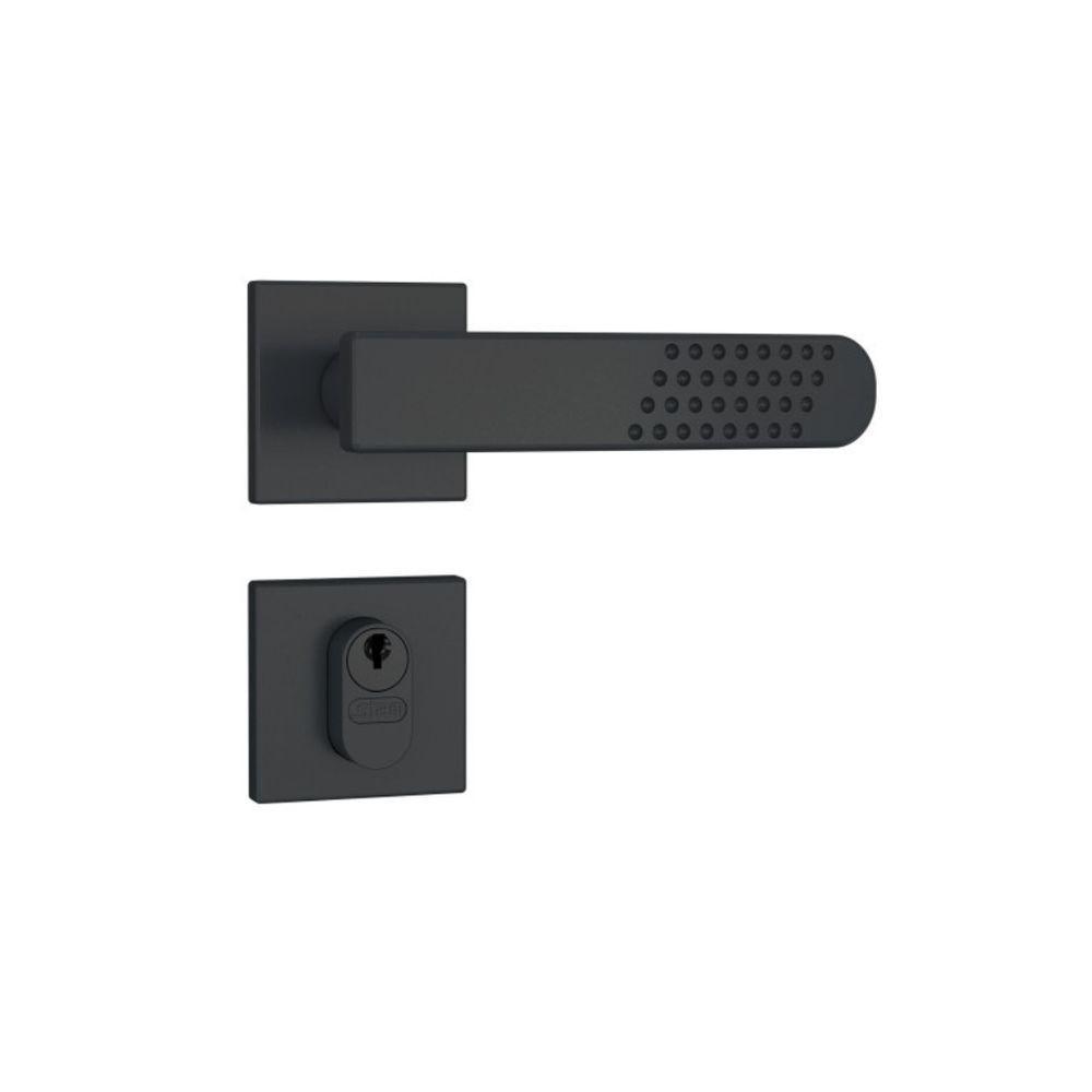 Fechadura Rq1 Preto Fosco - Stam 803-21 Externa - 1