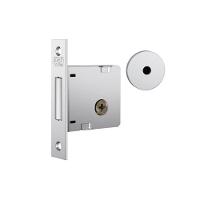 Fechadura Auxiliar 1004 Tetra Roseta Redonda Inox - Stam - 1