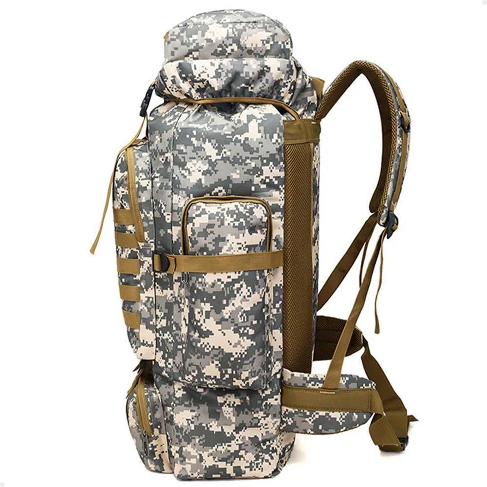 Mochila Tática Lorben Camuflada Militar Trilha Camping Trekking Aventura 80 Litros - 1