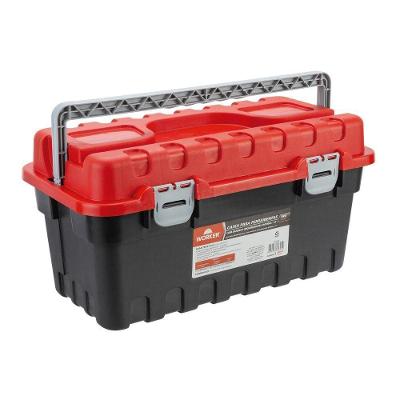 Caixa Plástica Para Ferramentas 21'' Com Bandeja Worker