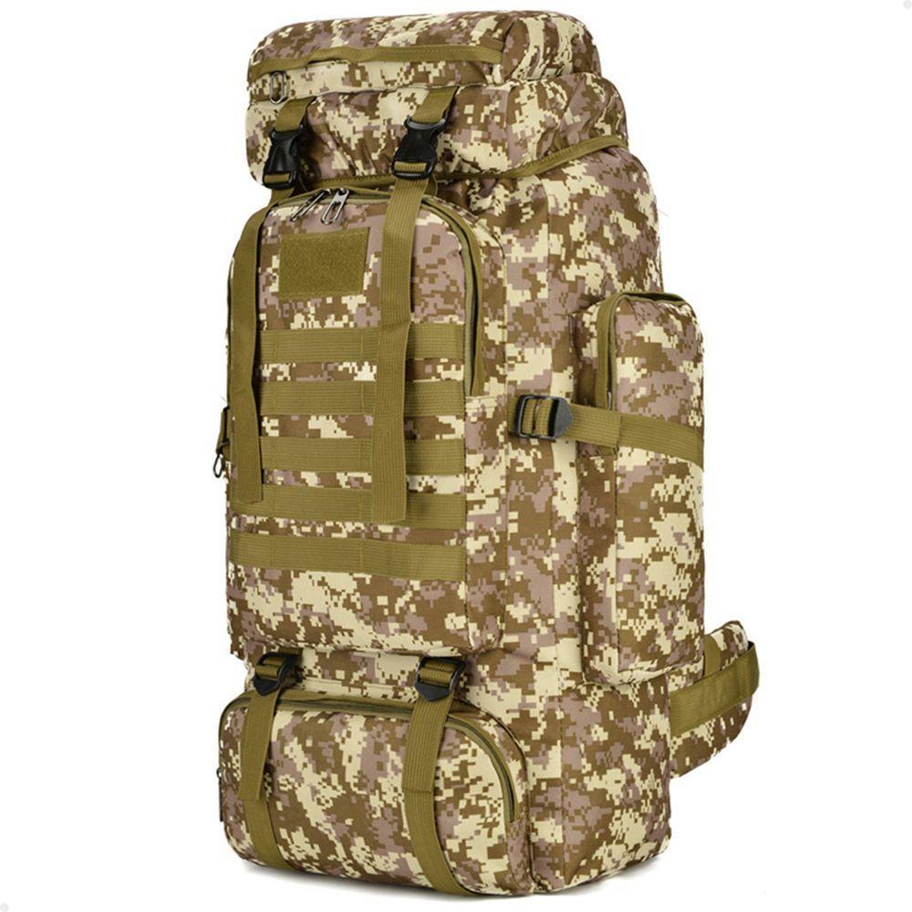 Mochila Tática Lorben Camuflada Militar Trilha Camping Trekking Aventura 80 Litros - 1
