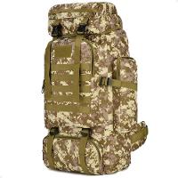 Mochila Tática Lorben Camuflada Militar Trilha Camping Trekking Aventura 80 Litros - 1