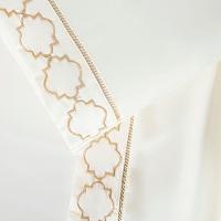 Jogo De Lençol Helena Casal 4 Peças Micropercal 400 Fios Ponto Palito Macio - Palha - 5