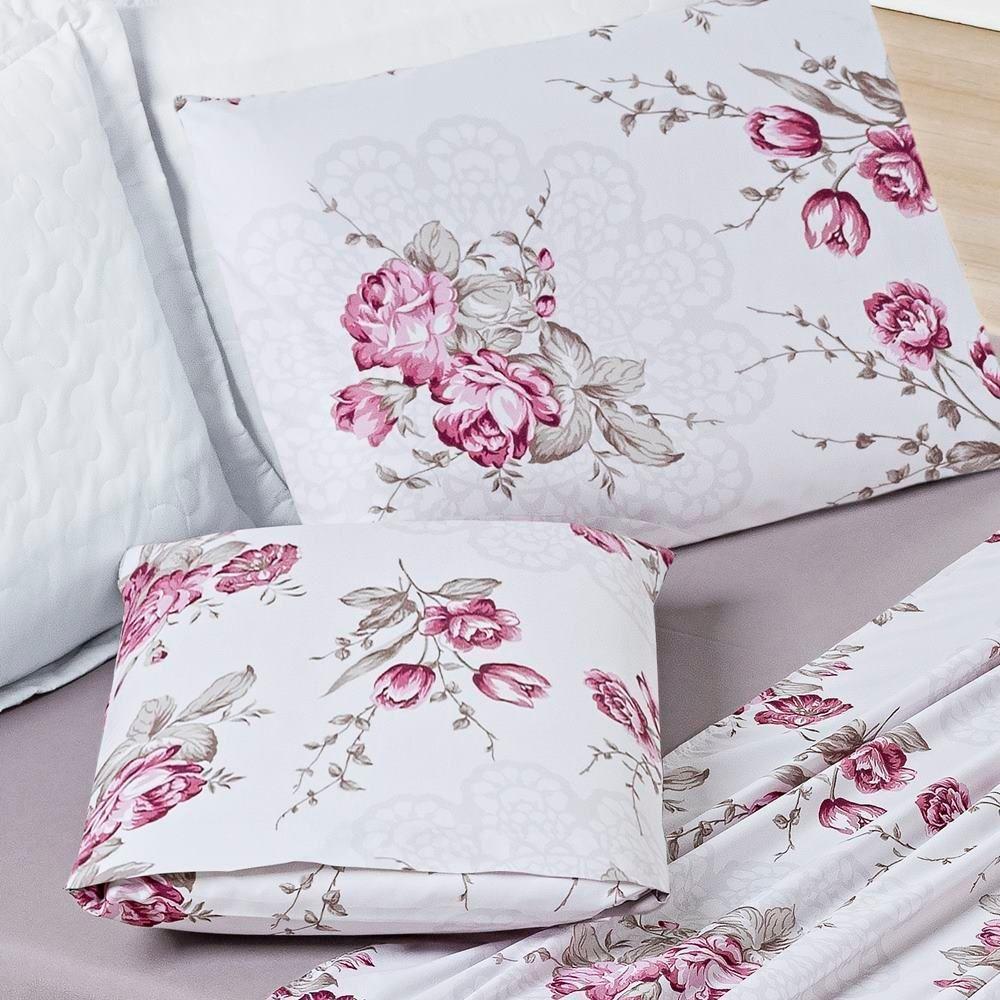 Jogo De Cama Avere Solteiro 03 Peças - Lilac - 1