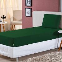 Jogo De Lençol Solteiro Malha 100% Algodão 2 Peças Cor Laranja - 8