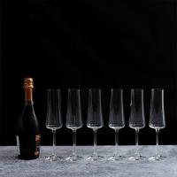 6 Taças Para Champanhe Xtra Em Cristal 210ml Bohemia - 4