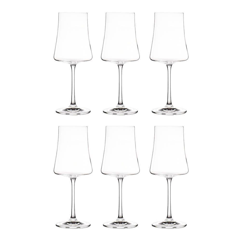 6 Taças Para Vinho Tinto Xtra Em Cristal 460ml Bohemia - 1