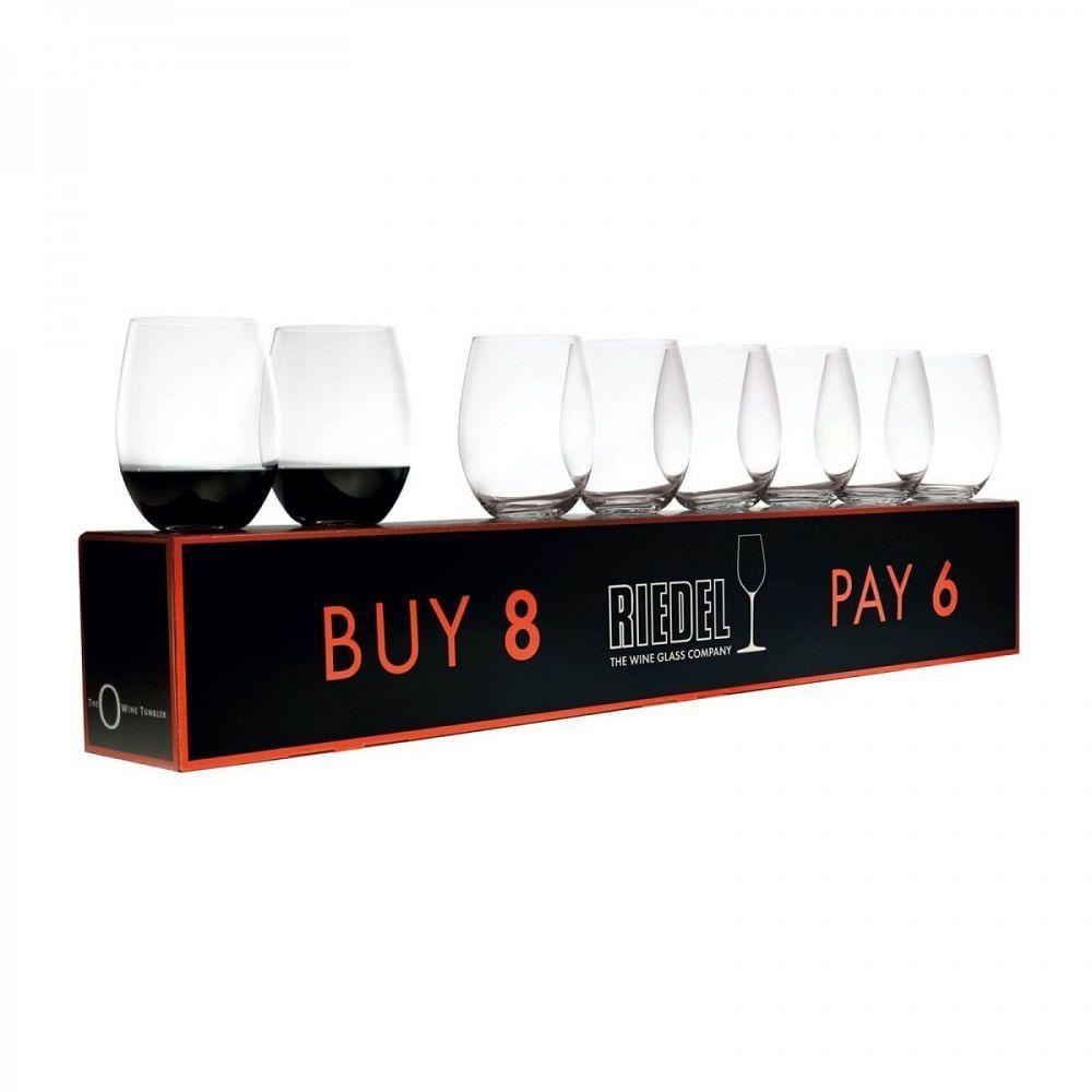 Conjunto De Copos "o" Em Cristal Cabernet Merlot Riedel - 4