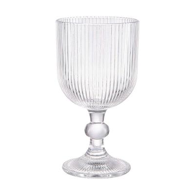 6 Taças Para água Cameratta Em Vidro 365ml L\'hermitage