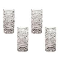 4 Copos Altos Ethno Em Vidro Cristal 434ml Nachtmann - 1