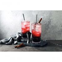 4 Copos Altos Ethno Em Vidro Cristal 434ml Nachtmann