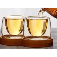 Conj 2 Copos Parede Dupla C- Base Bambu 80ml - Mimo Style