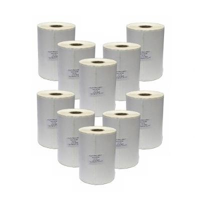Kit 10 Etiqueta Adesiva Térmica Zebra Ecommerce 100X150Mm