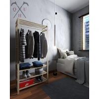 Roupeiro Guardar Roupa Bermudas Estilo Industrial Reforçado