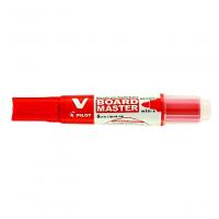 Kit 5 Pincel Quadro Branco Recarregável Pilot + 5 Refil V-board Master Pilot - 5