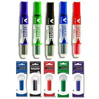 Kit 5 Pincel Quadro Branco Recarregável Pilot + 5 Refil V-board Master Pilot - 7