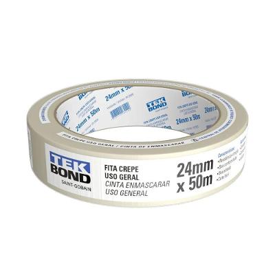 Fita Crepe Uso Geral 24mm X 50m Tekbond