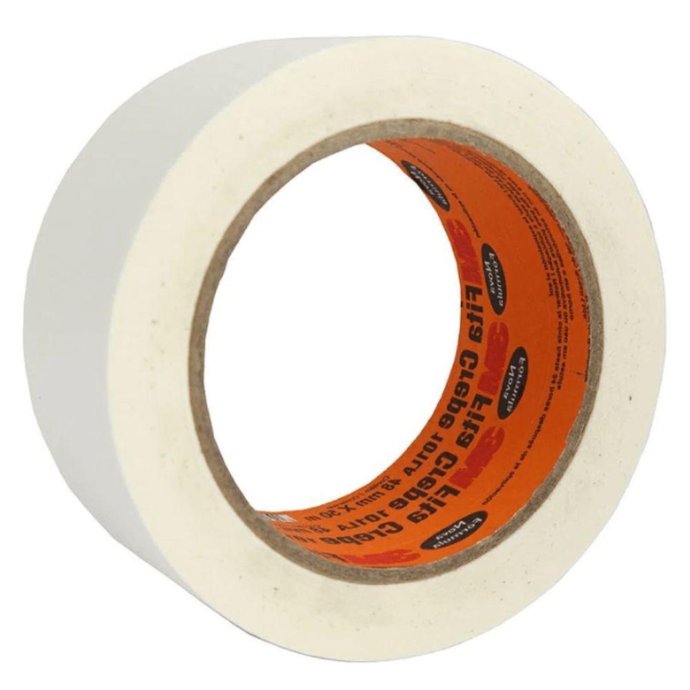 Fita Crepe 101la 48mm X 50m Com 2 Rolos 3m - 3