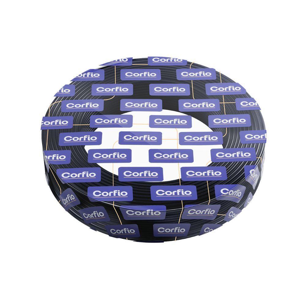 Fio De Cobre Flexível 2,5mm2 - Corfio Preto - 100m (rolo) - 2