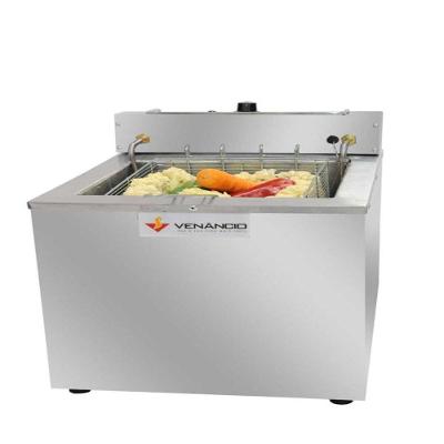 Fritador água E óleo 23 Litros De Mesa C/ Cesto Inteiro - Elétrico - 220v - Sfao4 - Met. Met. Venâncio.