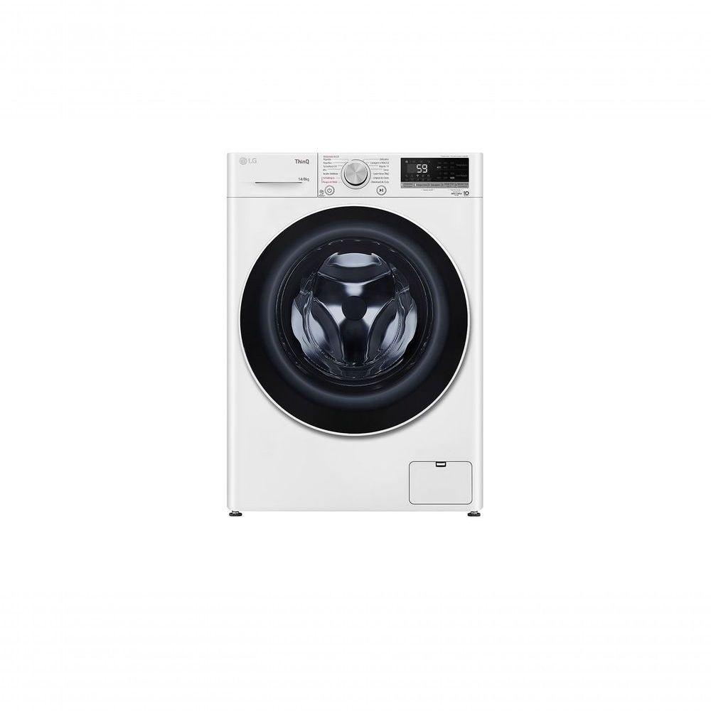 Lava e Seca Smart LG VC4 14kg Branca Com Inteligência Artificial AI DD CV5014WC4A 220V - 1