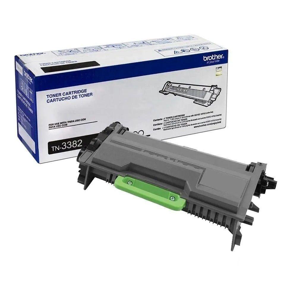 Toner Original Brother Tn-3382 Tn3382 Preto P/ 8.000 Páginas - 1