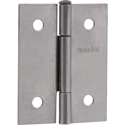 Dobradiça Para Porta 2 Aço Carbono Polido - Vonder