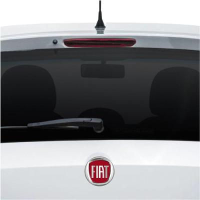 Emblema Dianteiro E Traseiro Palio Sporting Resinado Cor Vermelho