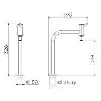 Torneira Docol Nova Lóggica 1138106 De Bancada Cromada - 3