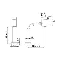 Torneira Lavatório Mesa Lorencode Black Lorenzetti - 2