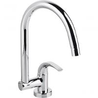 Torneira Pratika Plus De Cozinha Banca Cromado Dn15 1-2 1167-prp-cr Fabrimar - 1