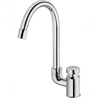 Torneira Pressmatic De Lavatório Mesa Bica Alta Cromado Docol - 1