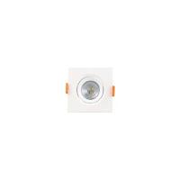 Mini Spot Led Embutir Quadrado Fênix 5w 3000k Mr16 Bivolt Kian - 1