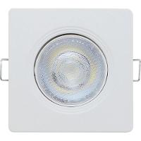 Mini Spot Led Embutir Quadrado Fênix 3w 3000k Mr11 Bivolt Kian - 1