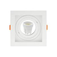 Spot Embutir Conecta Quadrado Recuado Branco Par20 - Taschibra - 1