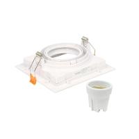 Spot Embutir Conecta Quadrado Recuado Branco Par20 - Taschibra - 3