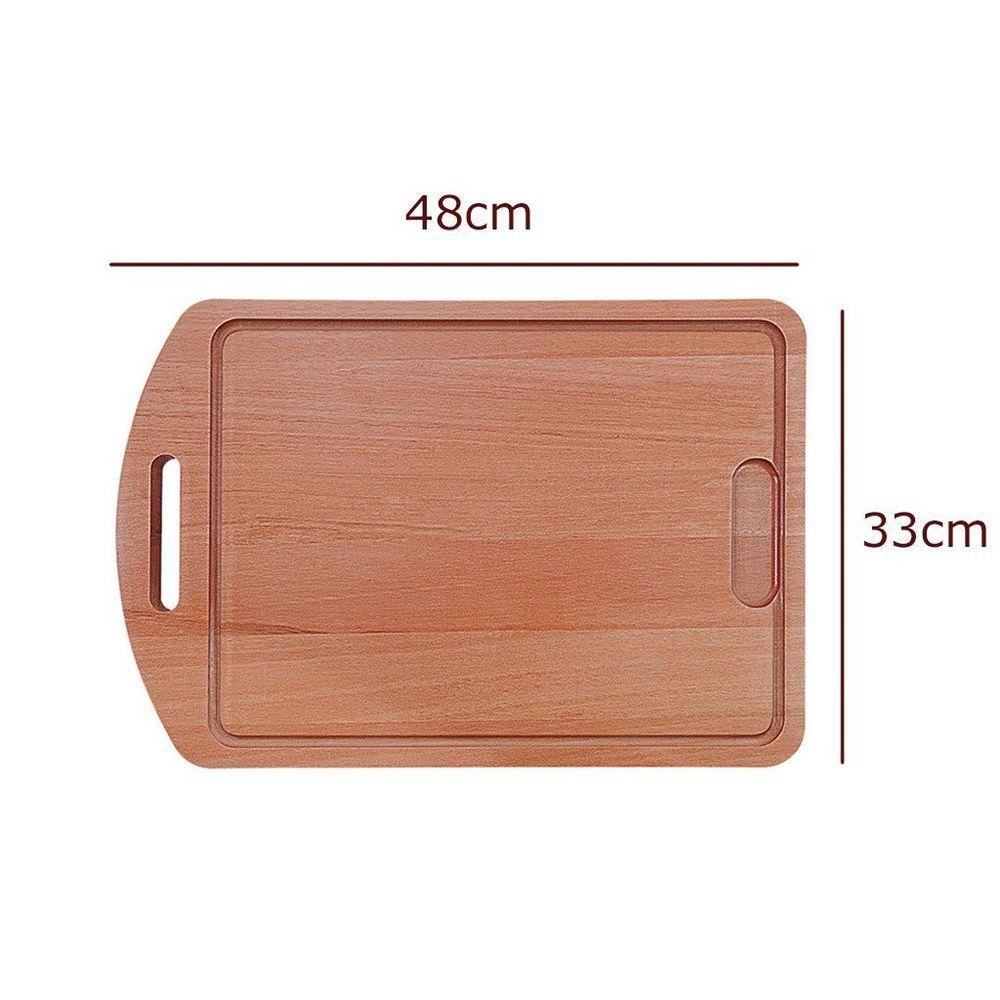 Tábua De Madeira Eucalipto Com Pegador - Stolf - 2