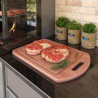 Tábua De Madeira Eucalipto Com Pegador - Stolf - 3