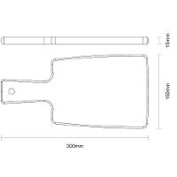 Fsc Tábua Retangular Tramontina Kitchen Em Madeira Teca - 6