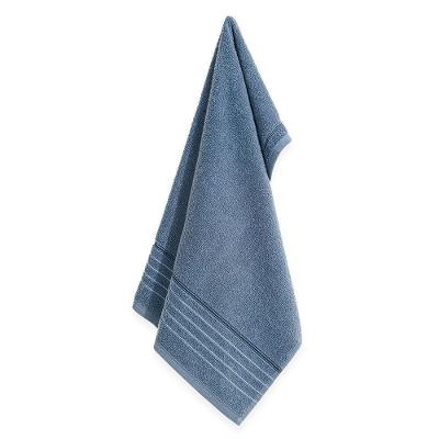 Toalha De Rosto Karsten Softmax Bressan 48cm X 80cm 99% Algodão Azul Sereno