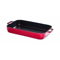 Assadeira Retangular Antiaderente Vermelha N01 21x30x5cm - 1