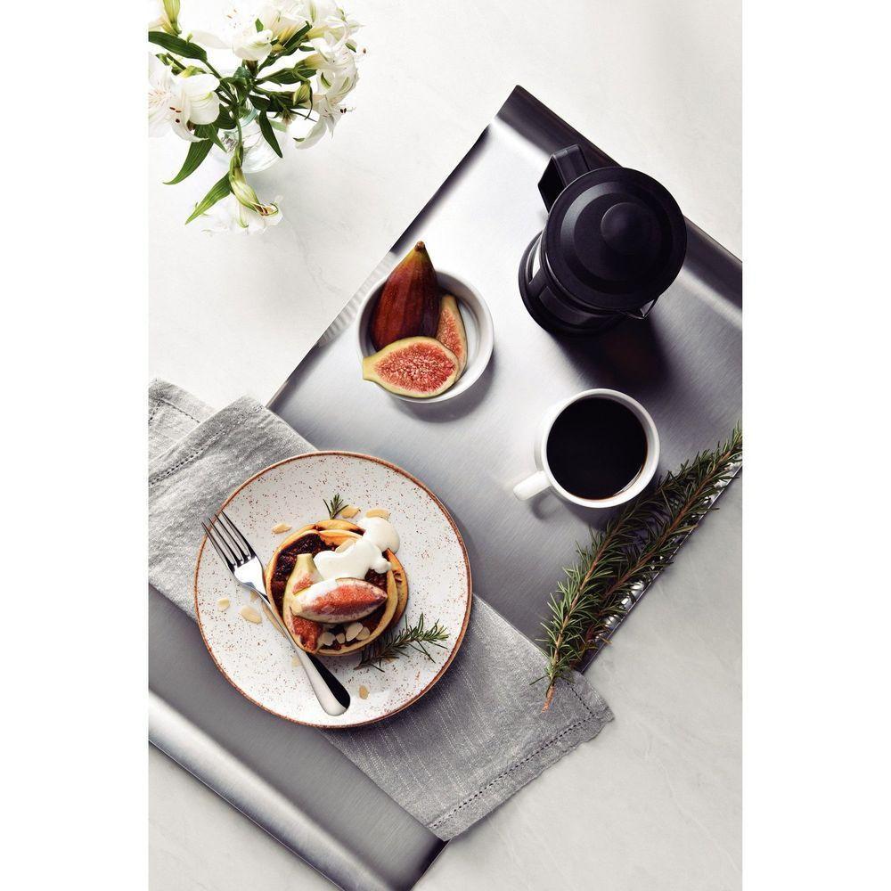 Bandeja 57 X 32cm Quadrata Retangular Tramontina Aço Inox Alto Brilho Quadrada Tramontina - 3