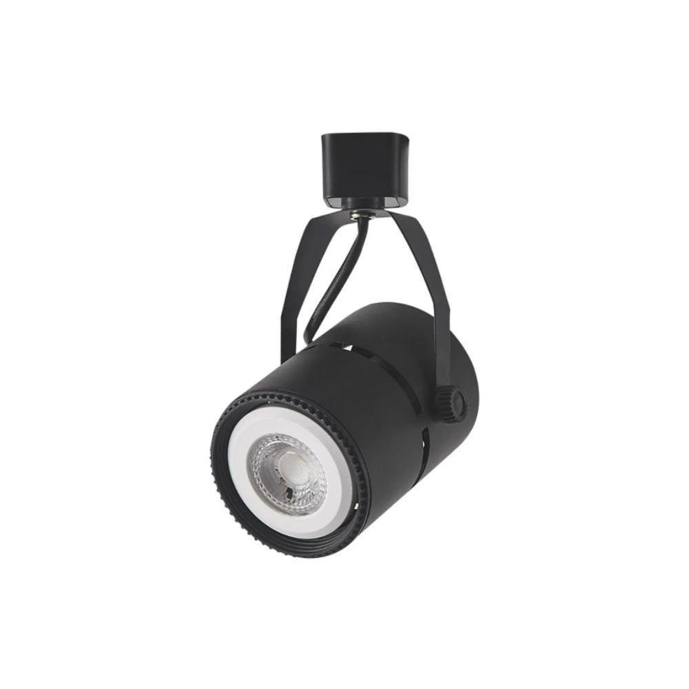 Kit Trilho 1m + 3 Spots Classic Preto + 3 Lâmpadas Par20 9w - Nordecor 6000k (branco Frio) - 3