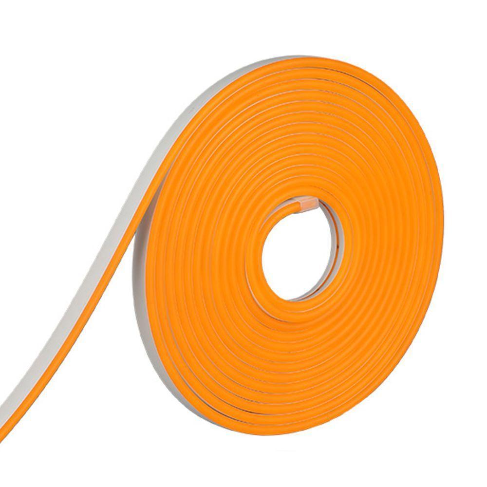 Fita De Led Neon Taschibra 8w/m Ip65 12v Cores | Valor Do Metro Laranja - 2