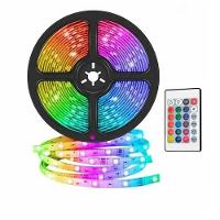 Fita Led Strip Lâmpada Rgb Usb 3m Iluminação Fundo Tv, Computador E Setup Gamer Com Controle Remoto - 1