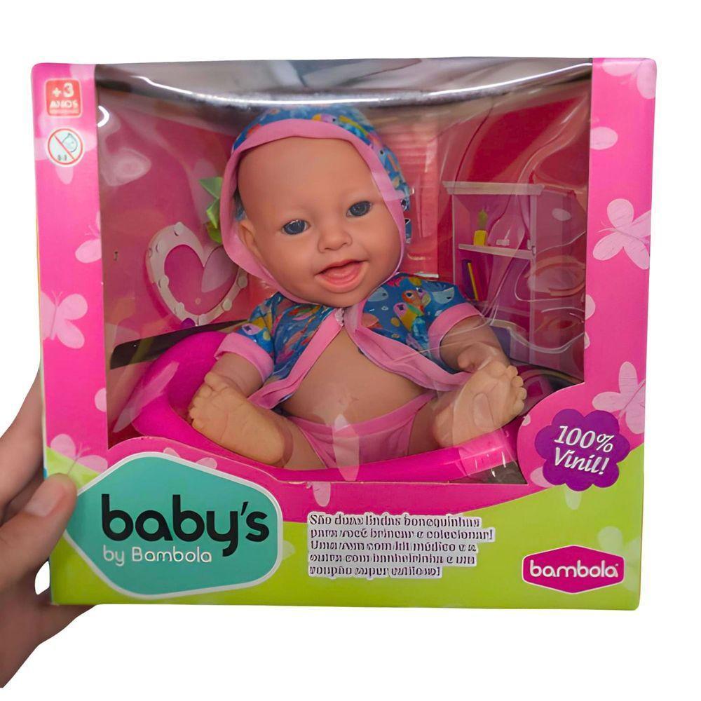 Boneca Baby Banho C/ Banheira - Bambola - 2