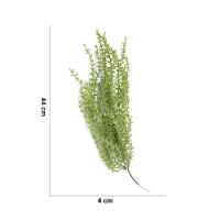 Folhagem Artificial Sedum Para Pendurar Com Powder Verde 44 Cm F04 - D'rossi - 2